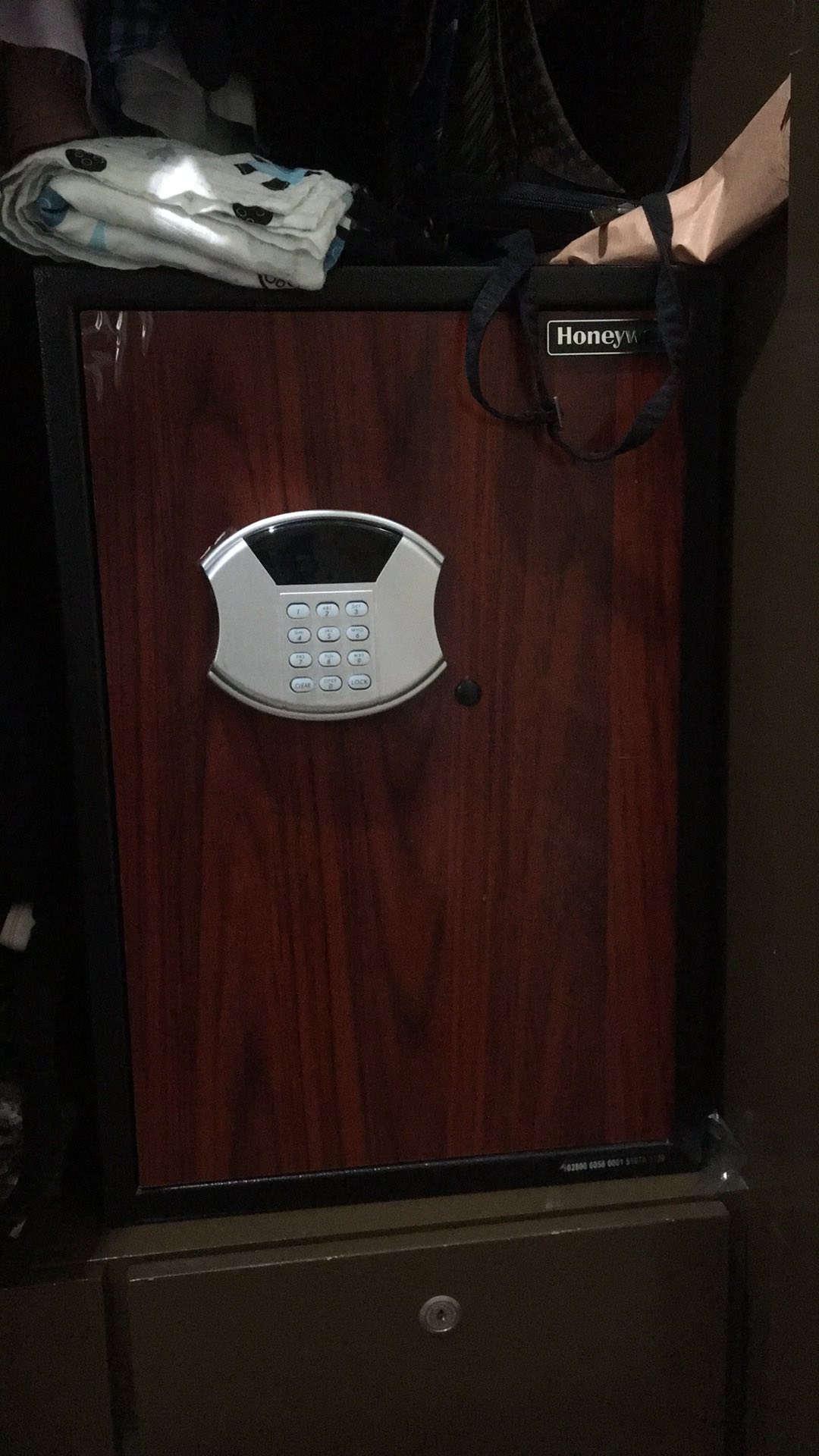Brankas Honeywell 5107 Motif Kayu Garansi 7 Tahun
