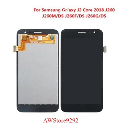 Layar Sentuh LCD TS Touchscreen Fullset Samsung J2 CORE J260 ORI BLACK