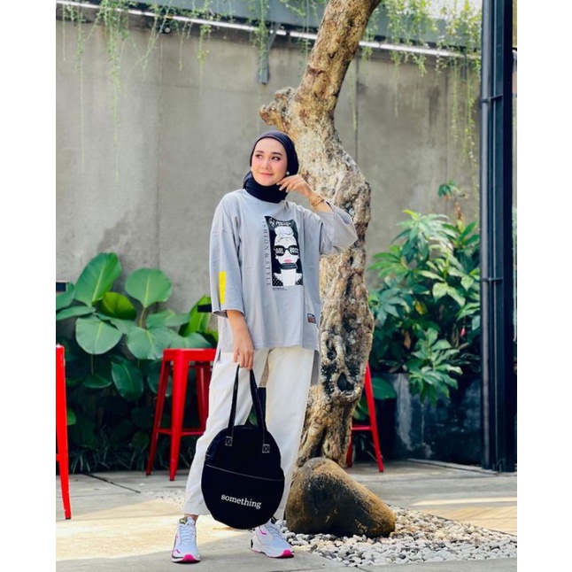 BLOUSE KAOS WANITA DARA KEKINIAN // ATASAN WANITA POLOS SIMPEL