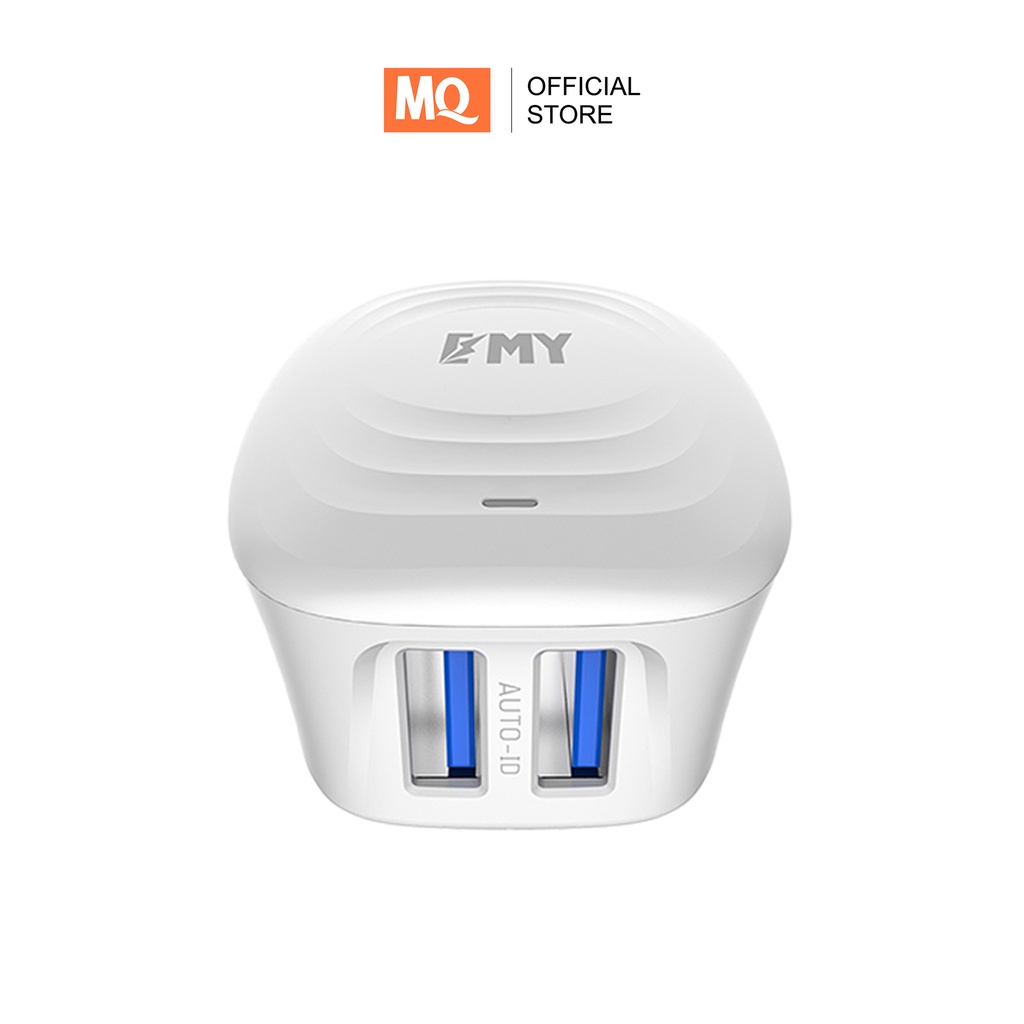 MQ Mobile Charger EMY MY-228 Fast 2.4 Amp with USB Micro Cable