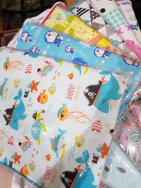 Perlak Baby Katun / Tatakan Baby uk 79x67 cm Katun Baby Premium / Tatakan Ompol