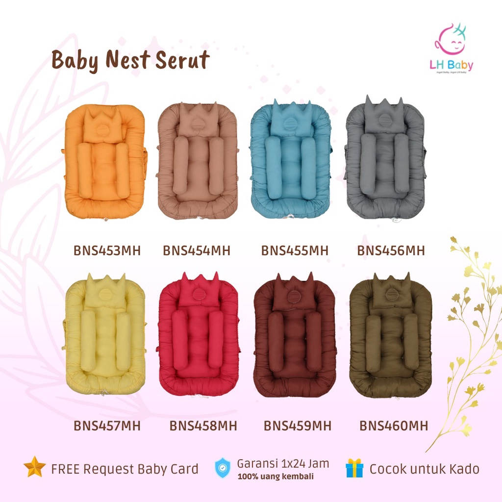 BABY NEST SERUT TERLARIS | Perlengkapan Bayi Baru Lahir Tempat Tidur Bayi Murah