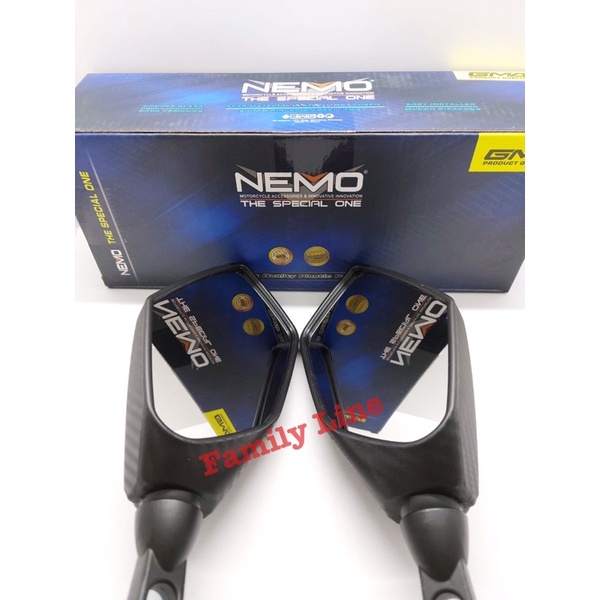 Spion Model Ducati Nemo 1008 Kaca Cembung Mirror Motor UNIVERSAL Vario 160 PCX 160 Xmax Nmax New Pcx 150 Lexi Vixion Satria Fu Vario 125/150 Nemo 1007 / 1008