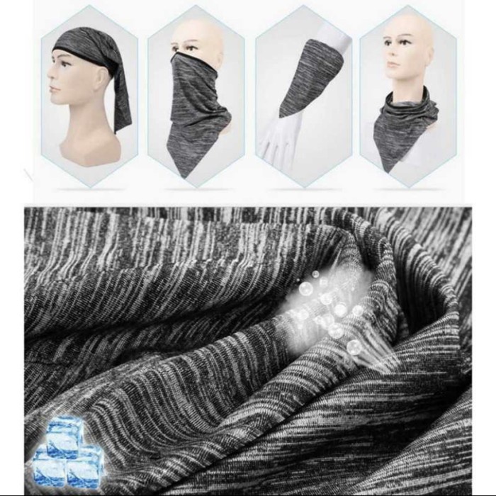 Slayer Masker penutup Wajah Buff multi Purpose Scarf Laamei F-740