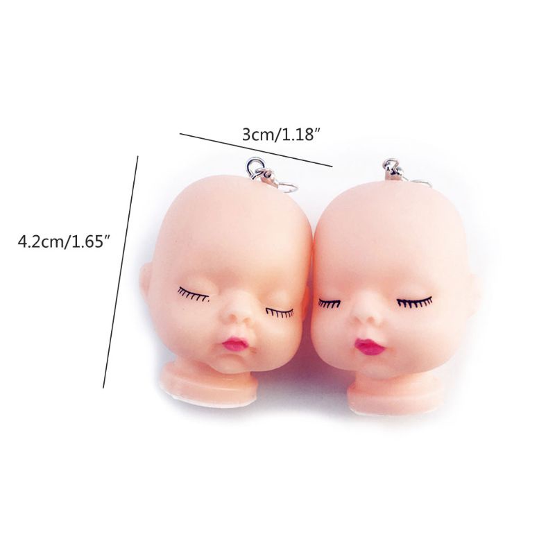 Siy Anting Kait Gantung Desain Boneka Bayi Tidur Lucu Handmade Untuk Wanita