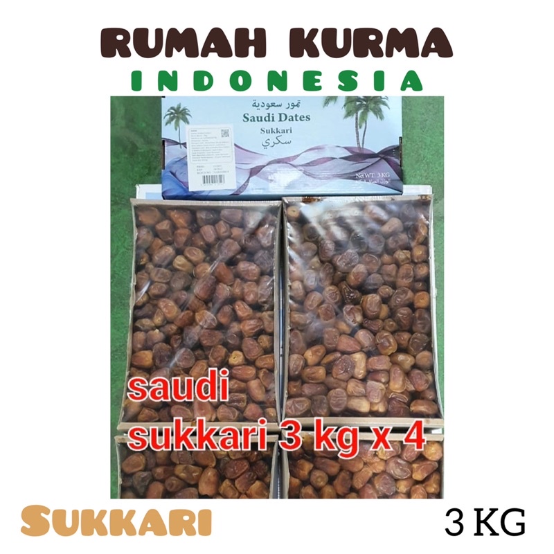 

Kurma Barari SUKKARI 3 KG Saudi Arabia BPOM ORIGINAL