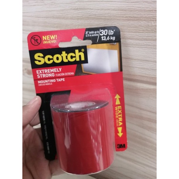 

Terlaris Scotch 3M Double Tape Extreme Strong 5cm x 1.2M Terbatas