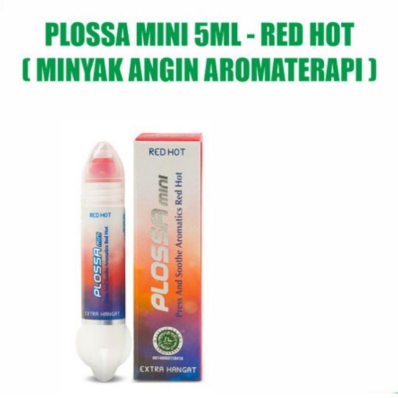 Plossa Mini Roll On - Minyak Angin Aromatherapy