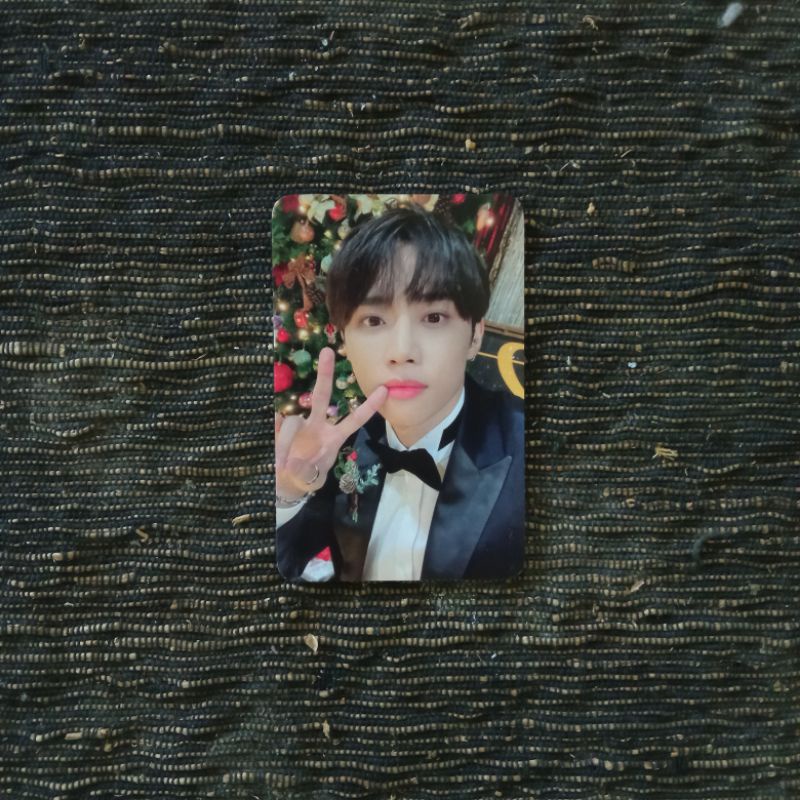 Photocard The Boyz Sunwoo Keyring Christmassy