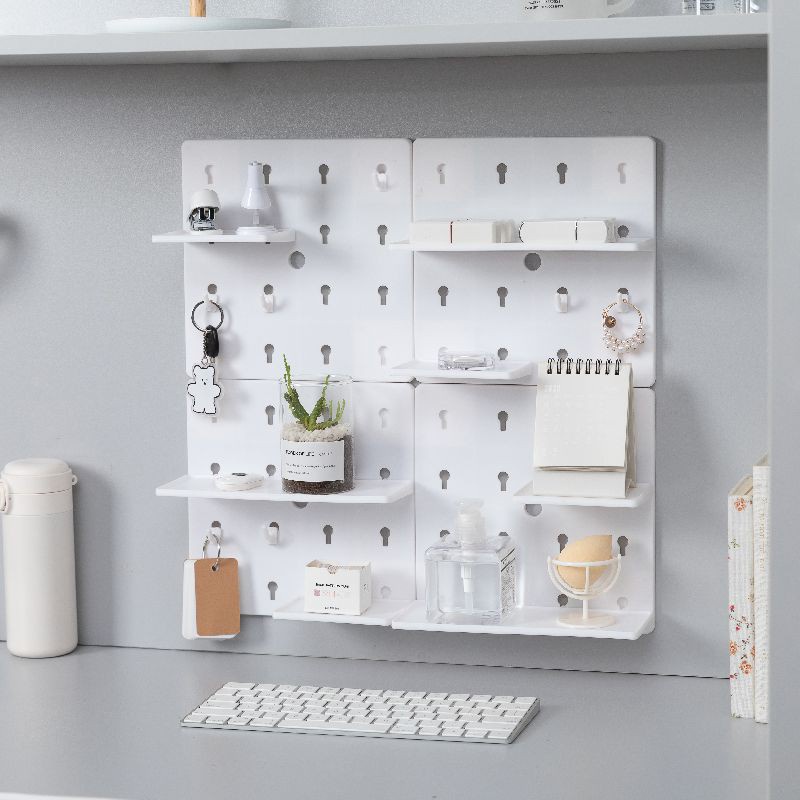 Rak dinding lubang papan pegboard