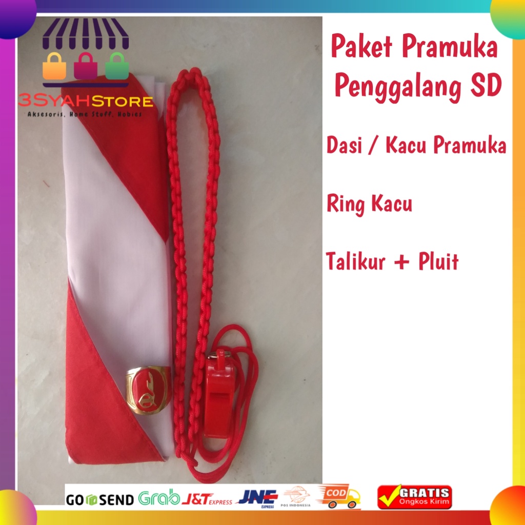 Paket 1 Atribut Pramuka Tingkat Penggalang SD