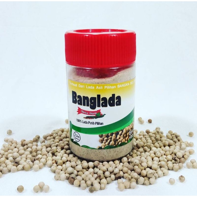 

Banglada Merica Murni 100% lada putih pilihan 100gr