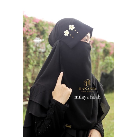 niqob niqab cadar poni milaya tali karet khas temboro sifon silk