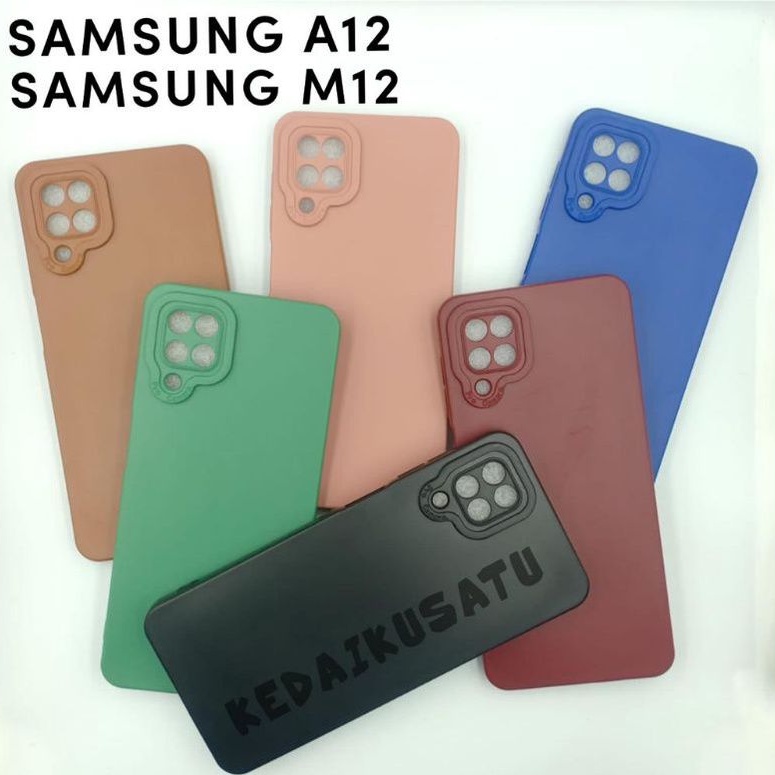 Samsung A12 M12 Case Macaron Procamera Premium Casing Hp Samsung A12 M12