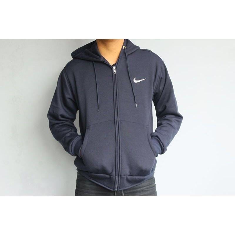 Jaket Logo Nike Hoodie Jumbo Big Size S M L XL XXL 3XL 4XL 5XL Fleece Premium Pria Wanita