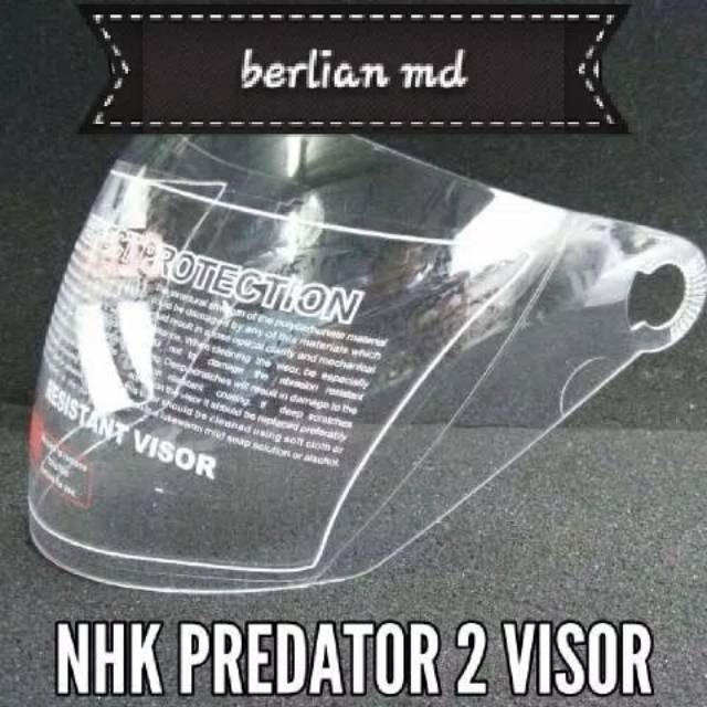 Visor Helm / Kaca Helm NHK GODZILLA, NHK Predator 2 Visor