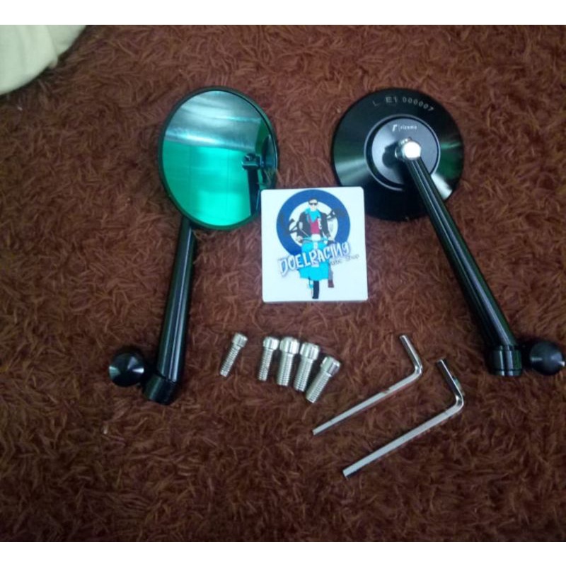 spion rizoma bulat Yamaha fazzio aksesoris fazzio