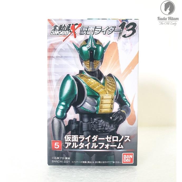 Shodo-X Kamen Rider 13 Den O Sword Form Platform Zeronos Altair Zero