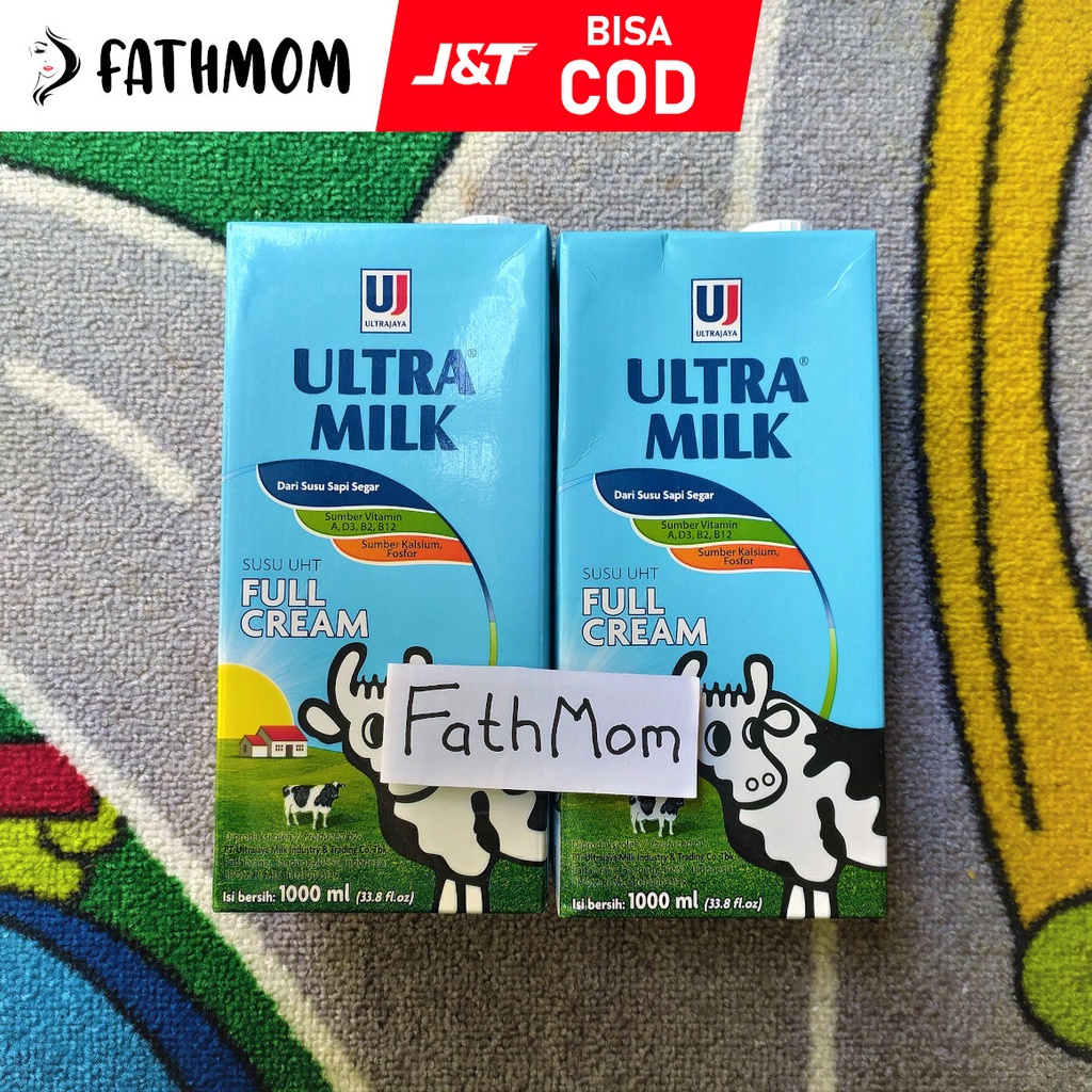 

ULTRA MILK 1000ml - Susu UHT Full Cream MILK PLAIN