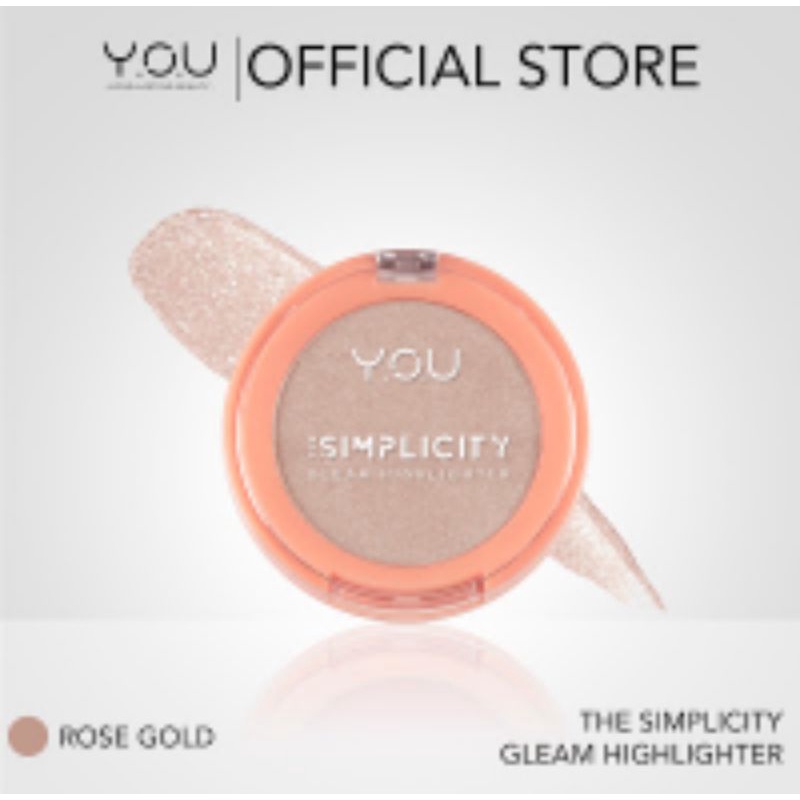 YOU THE SIMPLYCITY GLEAM HIGHLIGHTER 3,5g BY YOU Makeup -Y.O.U