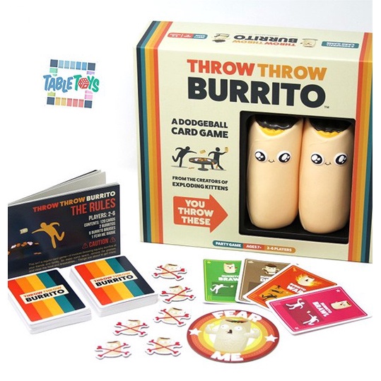 Throw Throw Burito Board Game