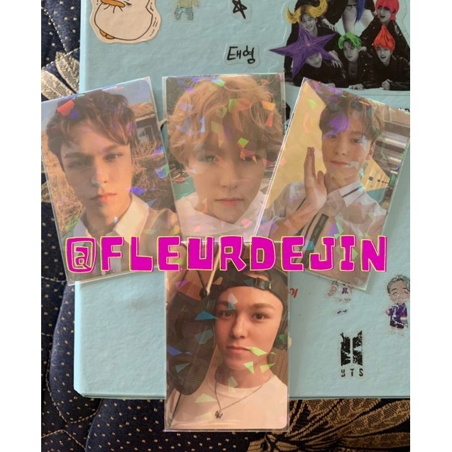PHOTOCARD PC VERNON SEVENTEEN (HENGGARAE, SEMICOLON, YOU MAKE MY DAY)