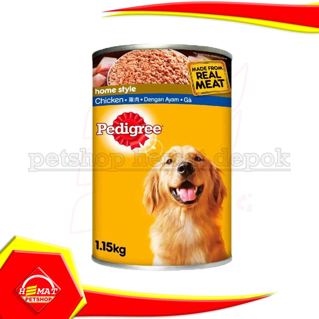 Pedigree Adult Chicken 1,15 Kg Makanan Anjing Wet Food