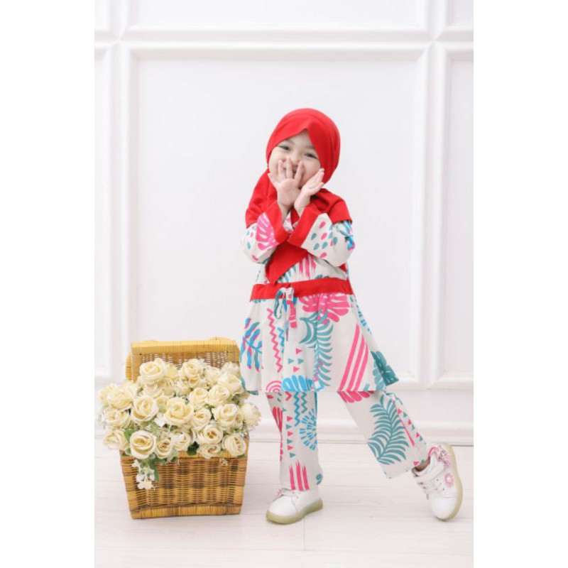 Kymo One Set by Adha Mosleem // One Set Kids // Piyama Anak