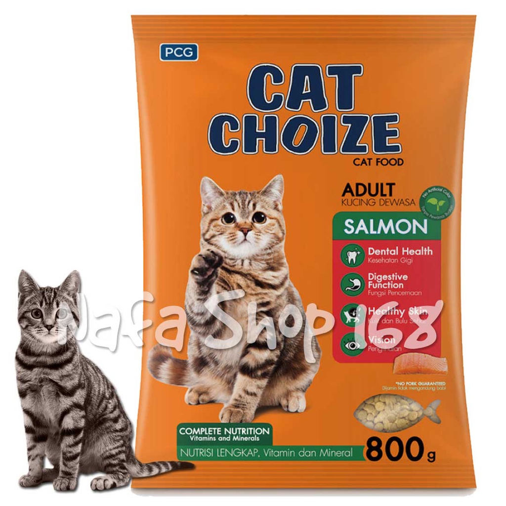 CAT CHOIZE Adult dry food 800gr Tuna Salmon CatChoize dewasa 800 gr Termurah