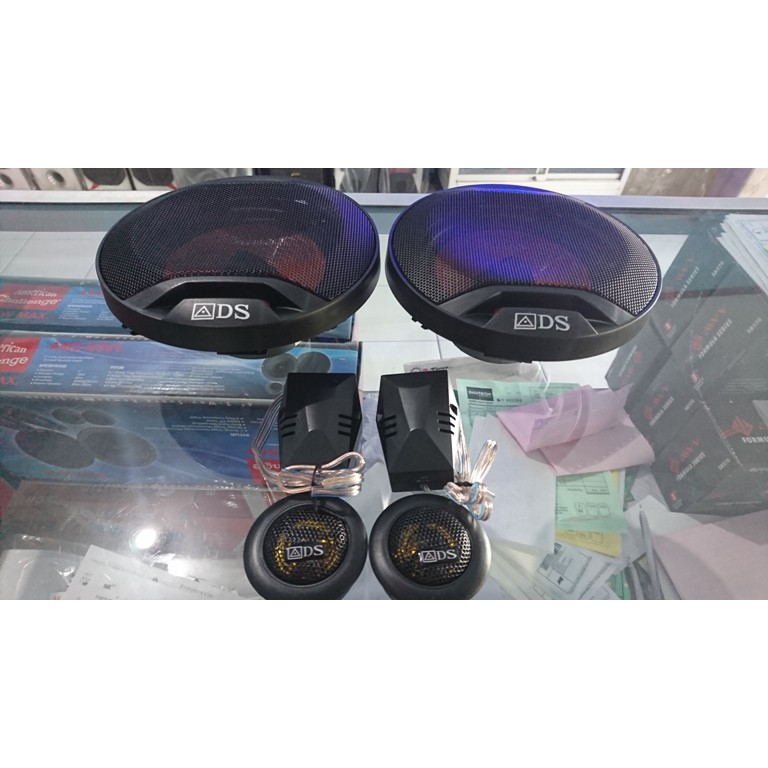 Speaker mobil Split 6.5inch VOKAL TWEETER crosover ADS JERNIH