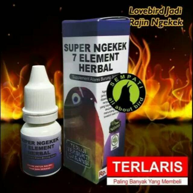 

SUPER NGEKEK SEMPATI VITAMIN JAMU RAMUAN BURUNG LOVEBIRD JUARA LOMBA