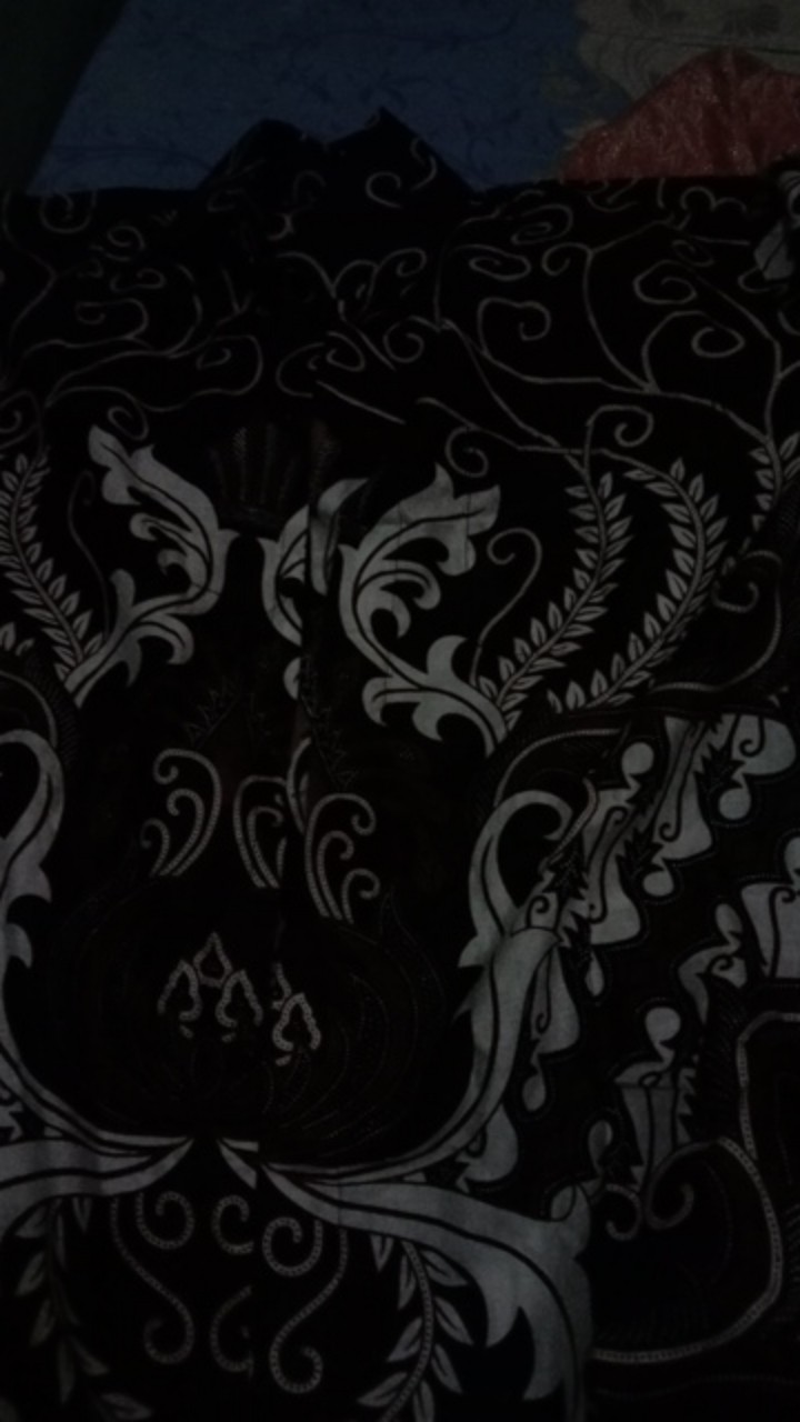 Kemeja Batik Pria Lengan Panjang Size M L Xl Xxl Bswart Batik Hrb026 Kenongo Hem Panjang Padi