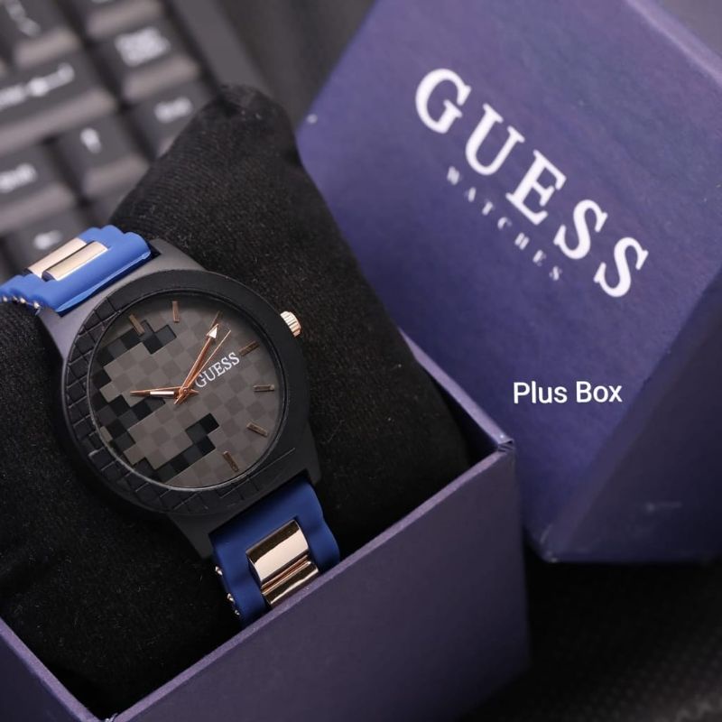 Jam Tangan Guess Limited Edition Jam Tantan Minecraft Guess Jam Terlaris Free Box