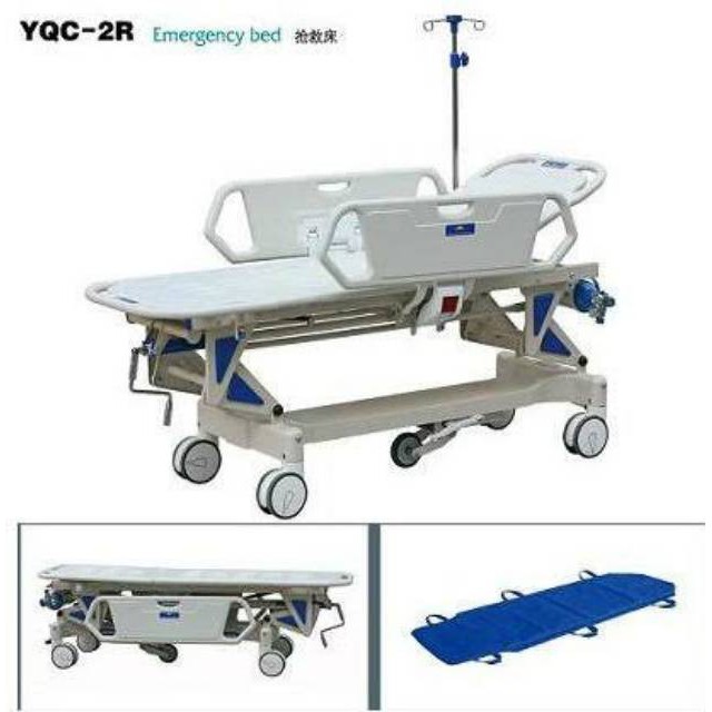 Transfer Stretcher YQC-2R / Emergency Bed / Tempat Tidur Rumah Sakit R