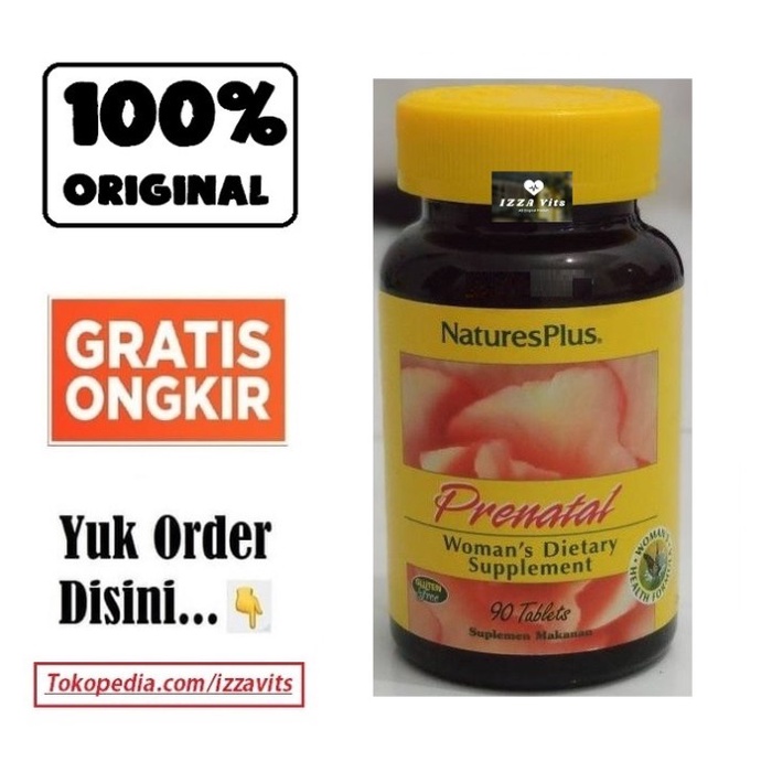 Ibu Hamil - Nature'S Natures Nature Plus Prenatal 90 Tabs Vitamin Ibu Hamil Made