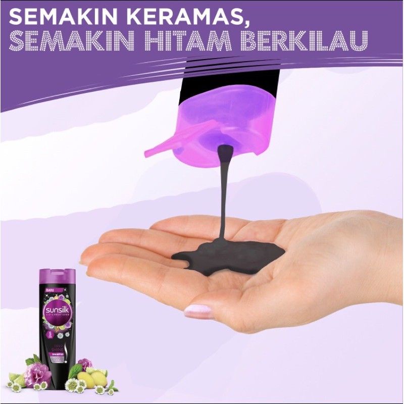 Sunsilk Shampoo Black Shine/Soft &amp; Smooth 650 ml~Original 100%