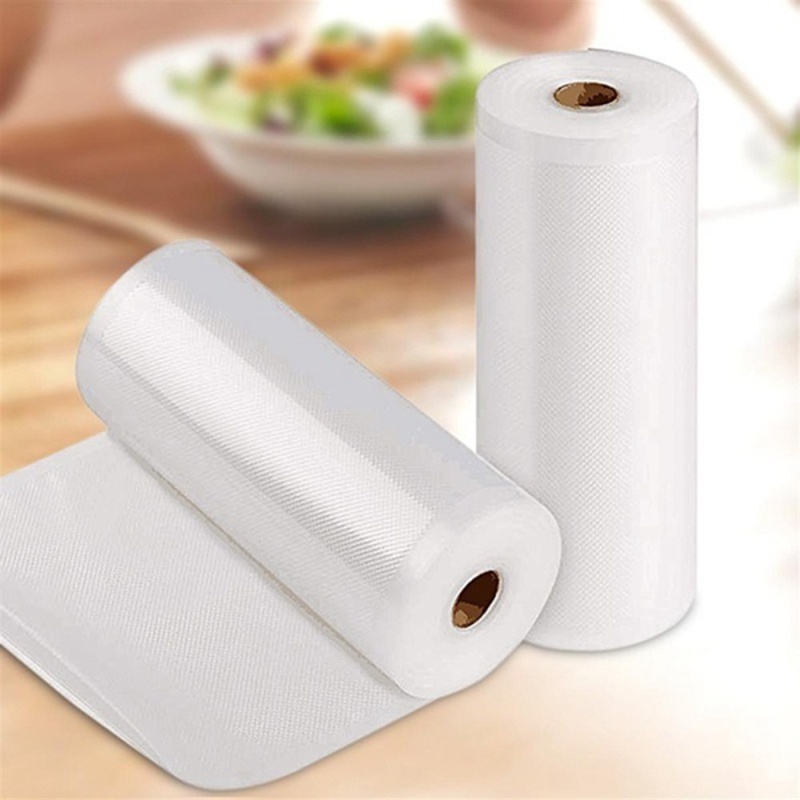 Mi.more Plastik Vacuum Sealer Packing Roll Embos 5 Meter  / Embossed Food Grade Vacum Sealer