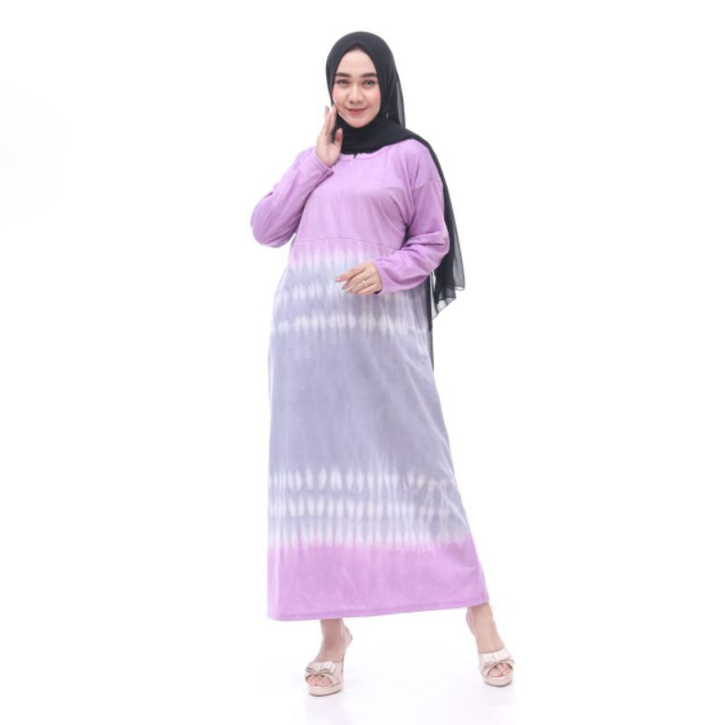 LONGDRESS daster panjang sematakaki lengan panjang busui bumil kaos adem murah