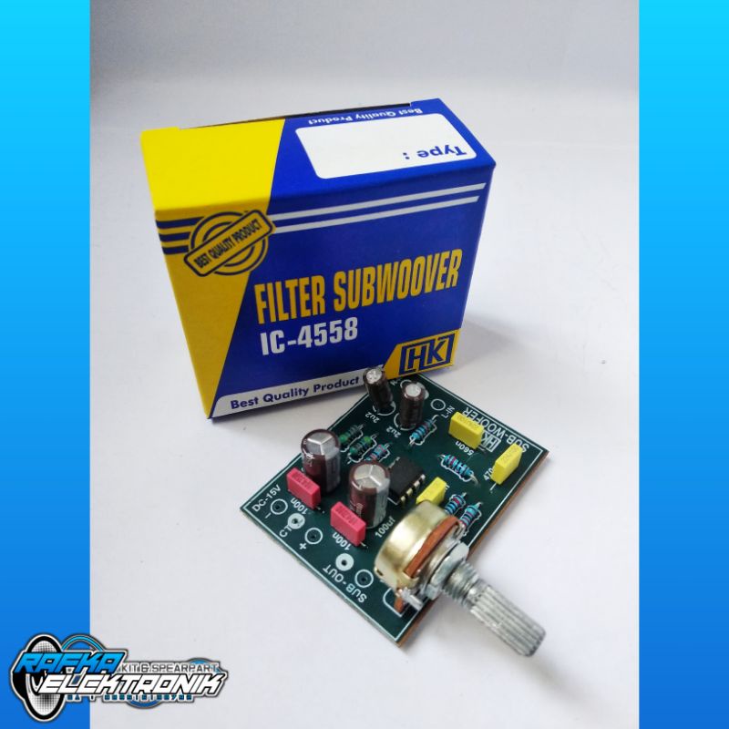 KIT FILTER SUBWOOFER GIGA BASS