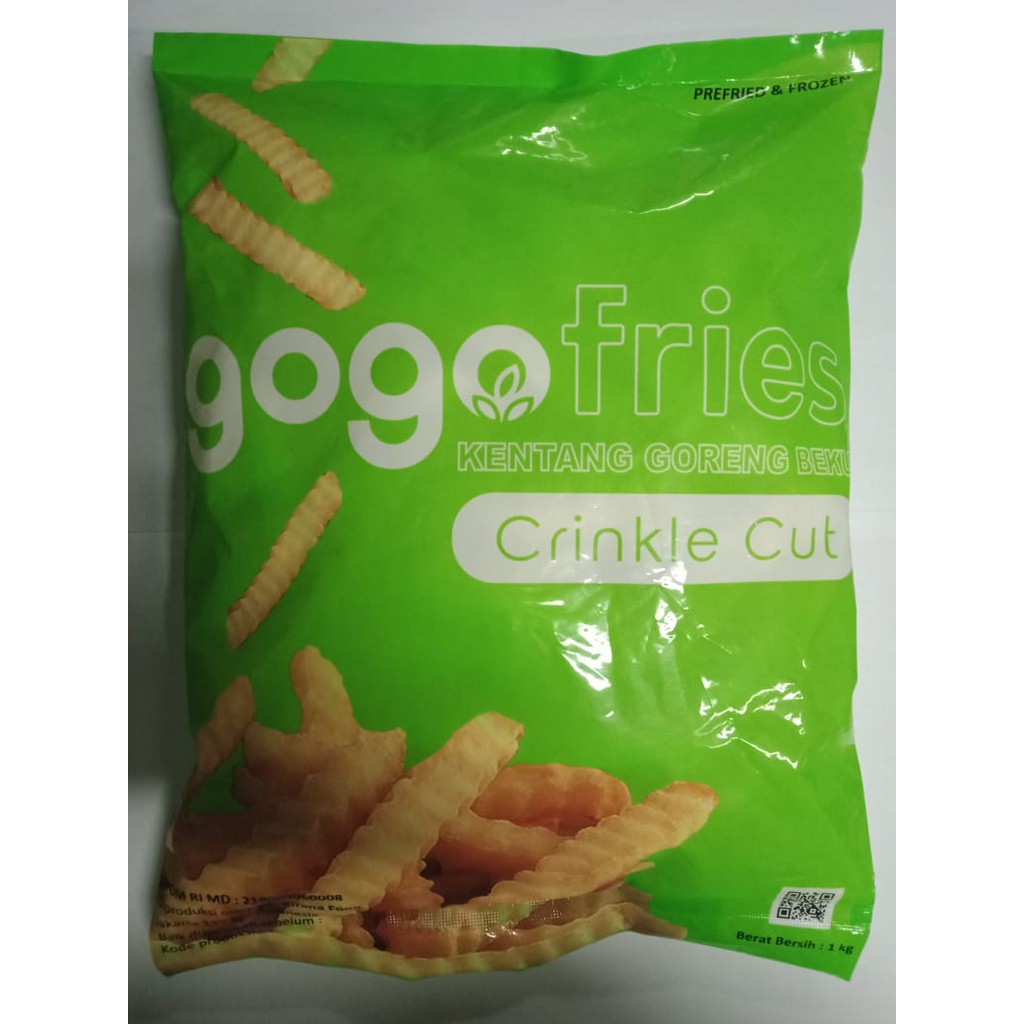 Kentang crinkle cut