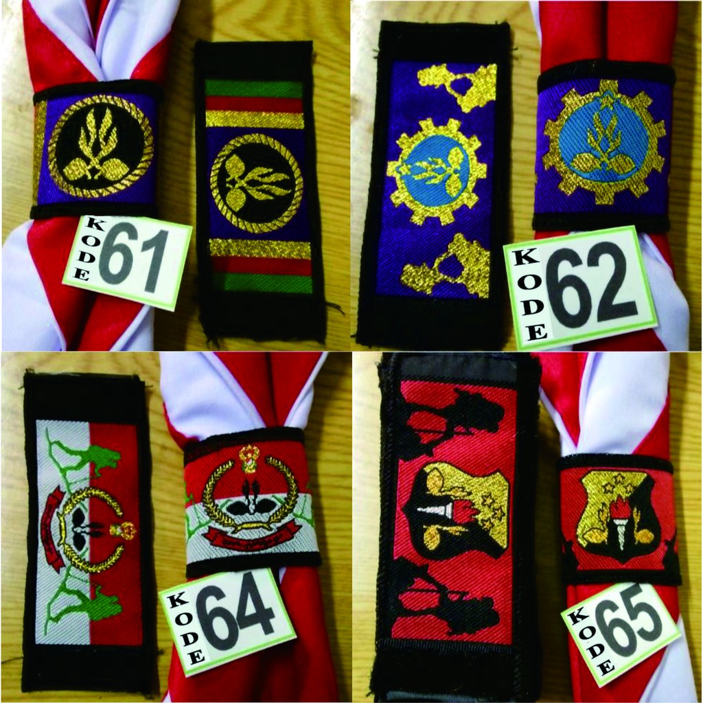 Ring Kacu Hasduk Pramuka Woven Kolong Hasduk Woggle woven