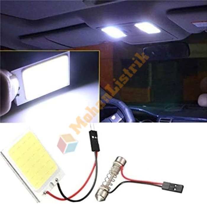 Lampu Led Kabin Mobil Universal LED Plafon Plasma 24 Titik