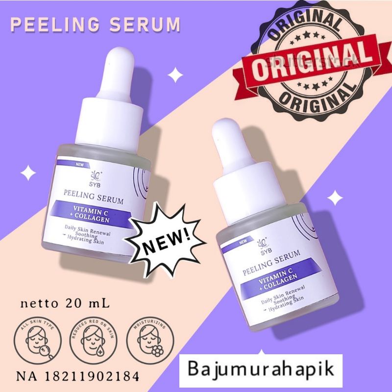 SYB Peeling Serum With Vitamin C Collagen