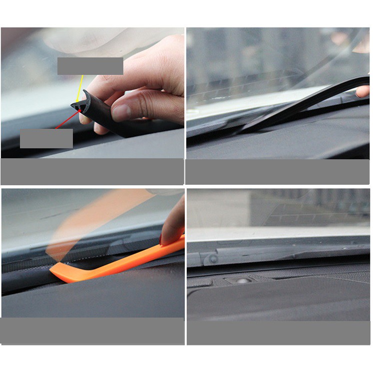 KARET SEALING STRIP KEDAP SUARA untuk Dashboard Mobil