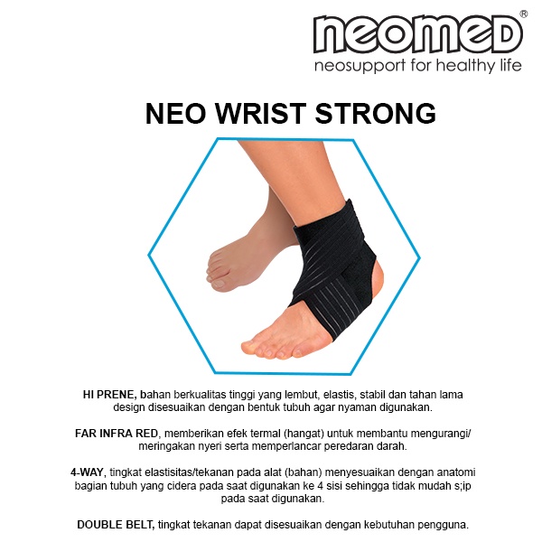 NEOMED JC-7530 Ankle Strong Support l Neo Med Smart Strong Support JC 7530 Neo Ankle Strong Support