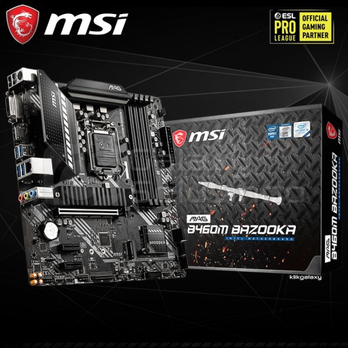 MSI MAG B460M Bazooka (LGA1200, B460, DDR4, USB3.2, SATA3)