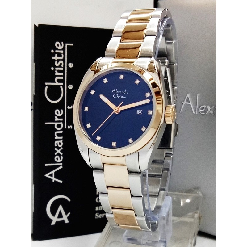 JAM TANGAN WANITA ALEXANDRE CHRISTIE AC 8534 ORIGINAL GARANSI RESMI 1 TAHUN