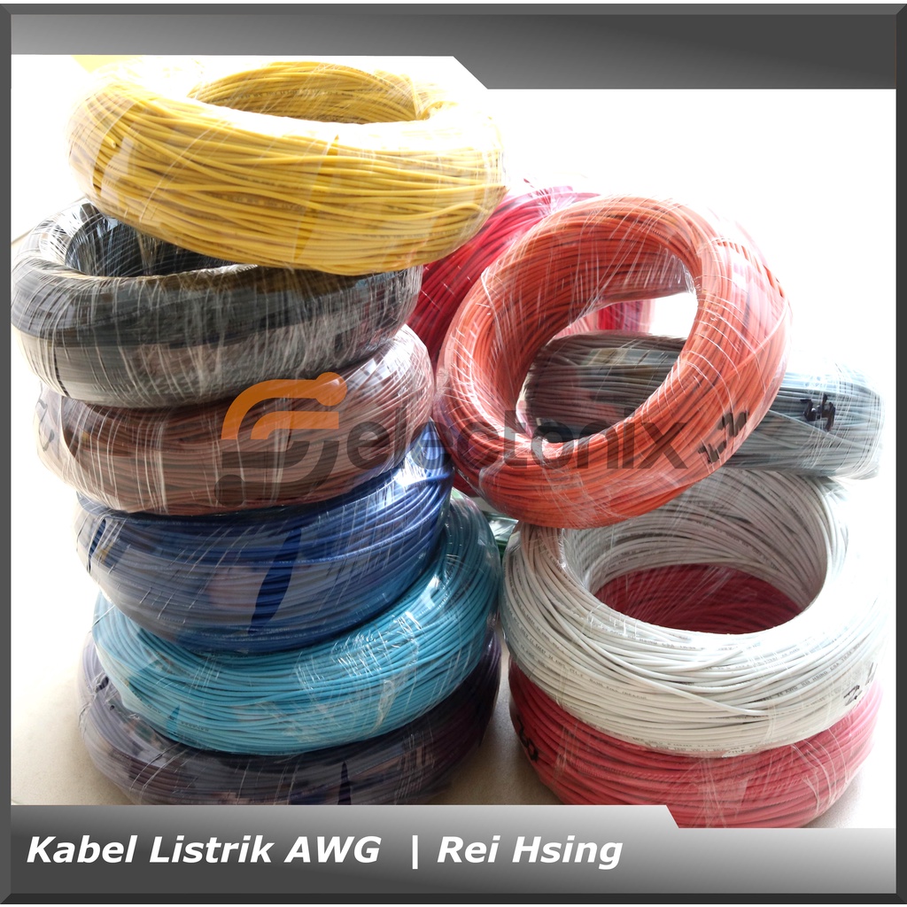 Kabel Listrik 22 AWG | ReiHsing UL1007 [610m]