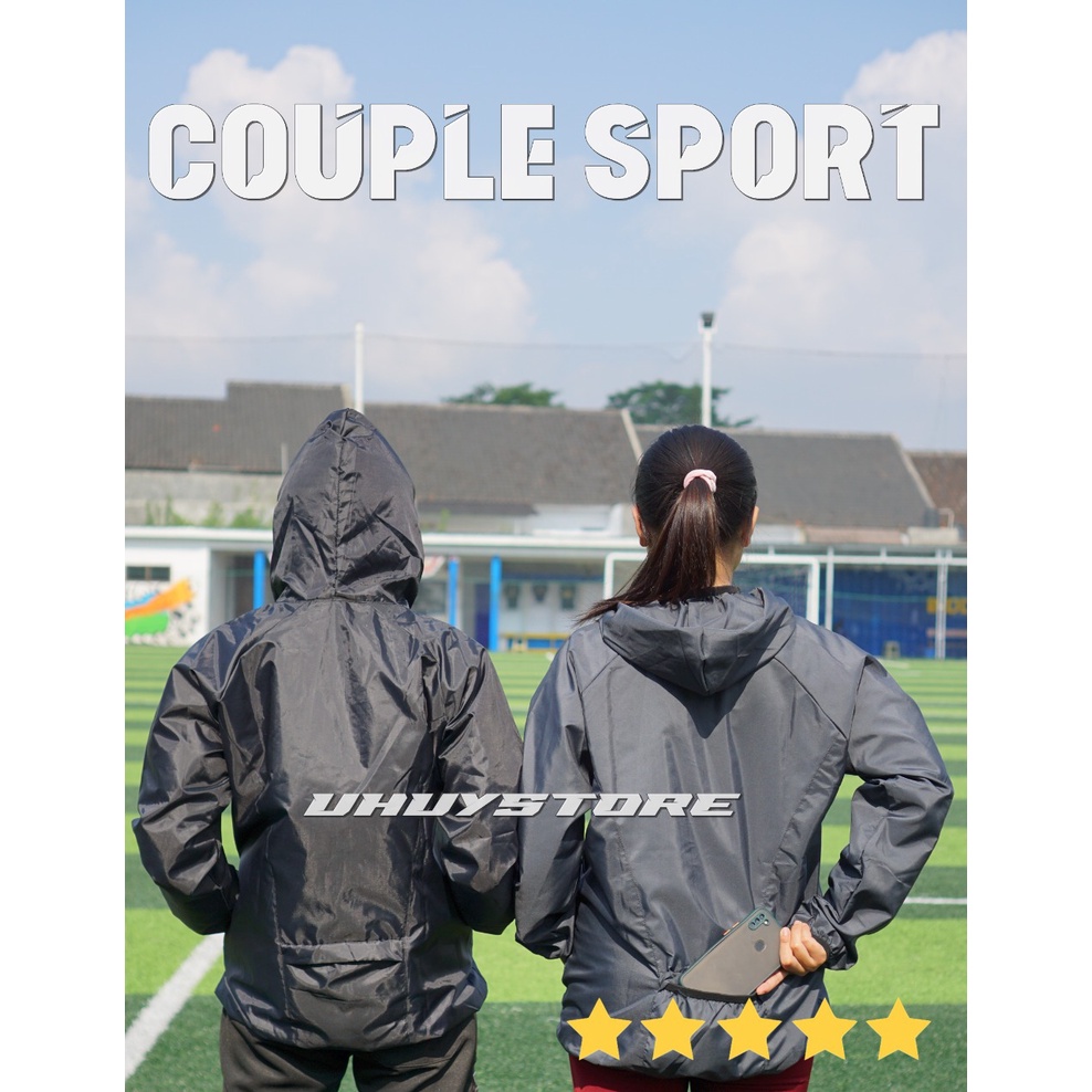 JAKET JOGGING PARASUT WANITA KOREA, JAKET JOGGING PARASIT PRIA TEBAL