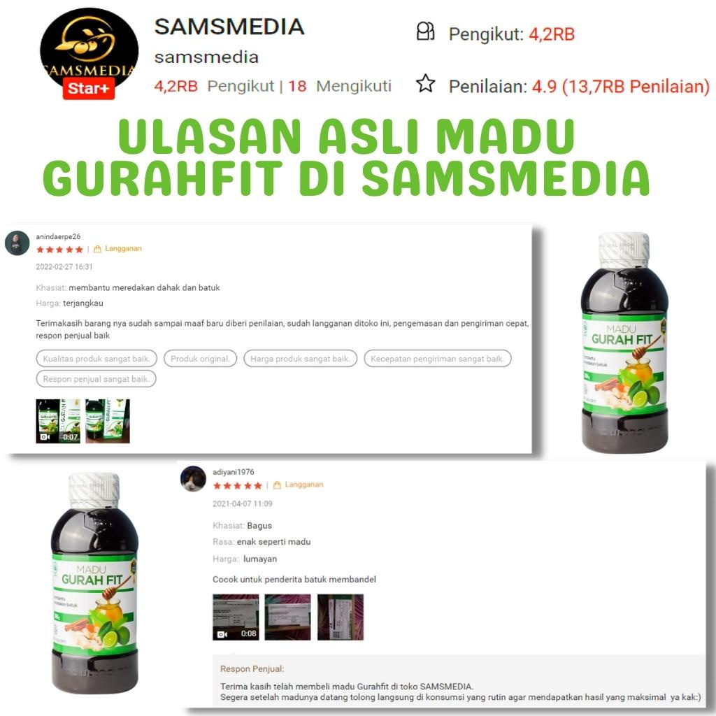 Madu Gurah Fit Asli original Madu Gurahfit Obat Batuk Radang Tenggorokan - Madu Gurahfit Asli Original - Samsmedia